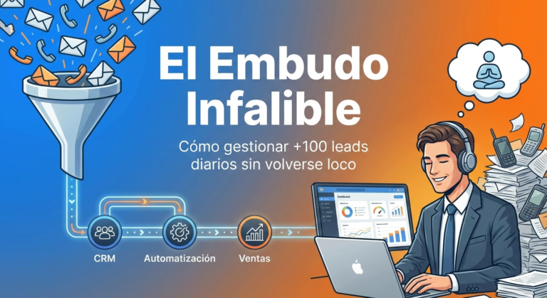 El Embudo Infalible Cómo gestionar +100 leads diarios sin volverse loco