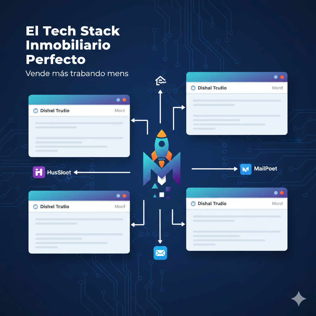 Tech Stack Inmobiliario 2026: Guía de Herramientas SaaS